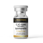CJC 1295 (No DAC) 5mg, Ipamorelin 5mg (Blend) lyophilized research peptide vial from True Form Peptides