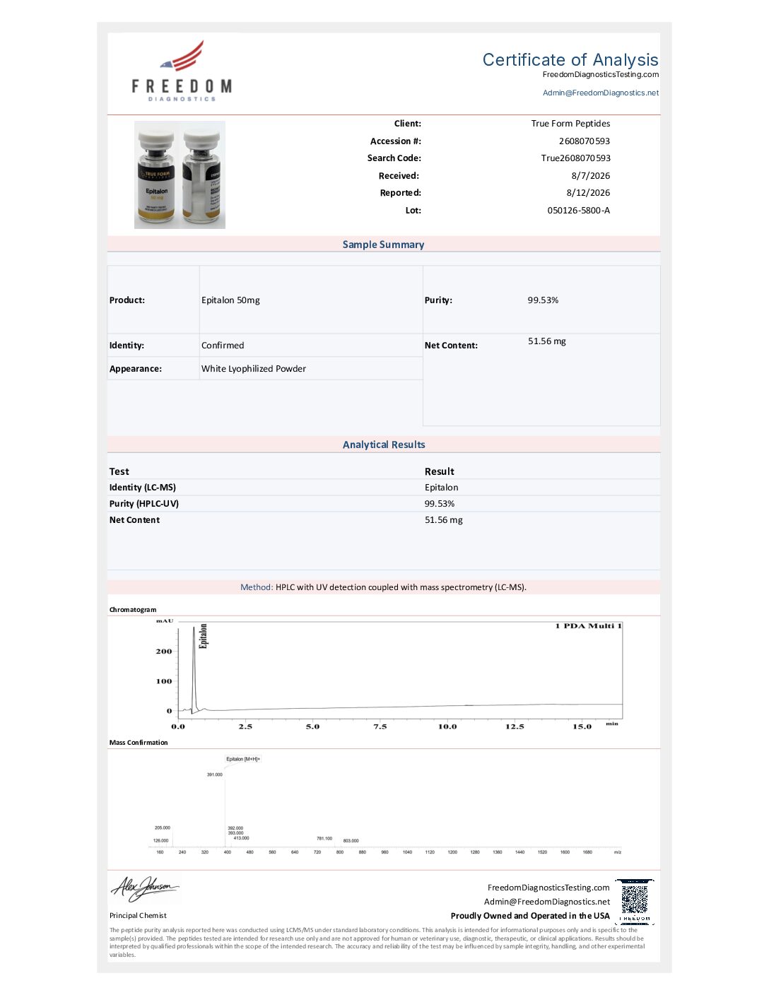 Epitalon 50mg True2608070593